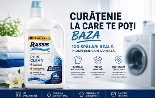 RASSIS Pure Clean Detergent Lichid 5L-100 Spălari